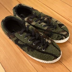 Tretorn Camo Sherpa Sneaker
